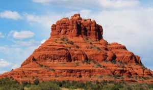 Red Rock Formation Wild West Desert in Sedona Arizona